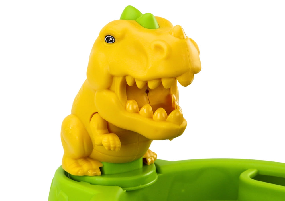 Sandleksaksset med hink och dusch, dinosauriemotiv, 10 delar 3+ år