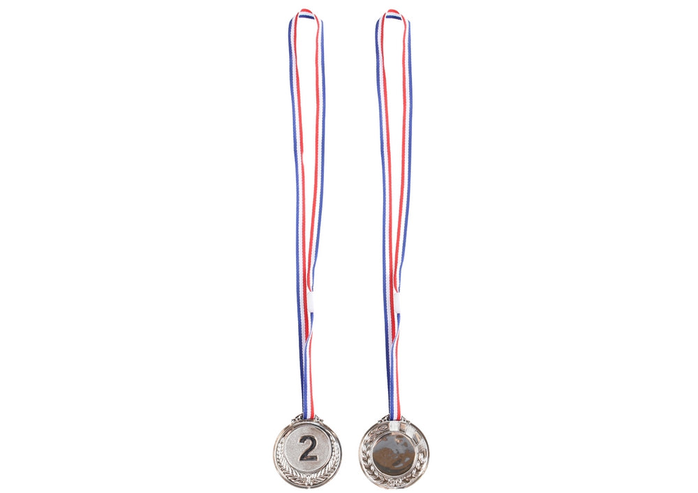 Silvermedalj i zinklegering, 1-pack