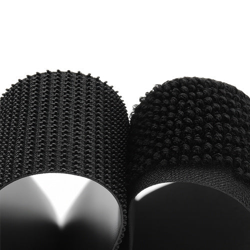 Självhäftande kardborretejp svart 5 cm x 5 m krok/ögla 2-pack