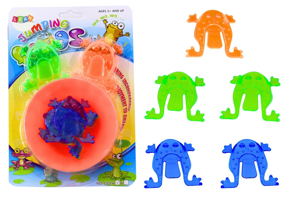 Skicklighetsspel Jumping Frogs grodspel för barn 3+ CE EN71