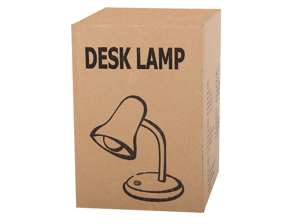 Skrivbordslampa E27 blå med justerbar arm 40 W