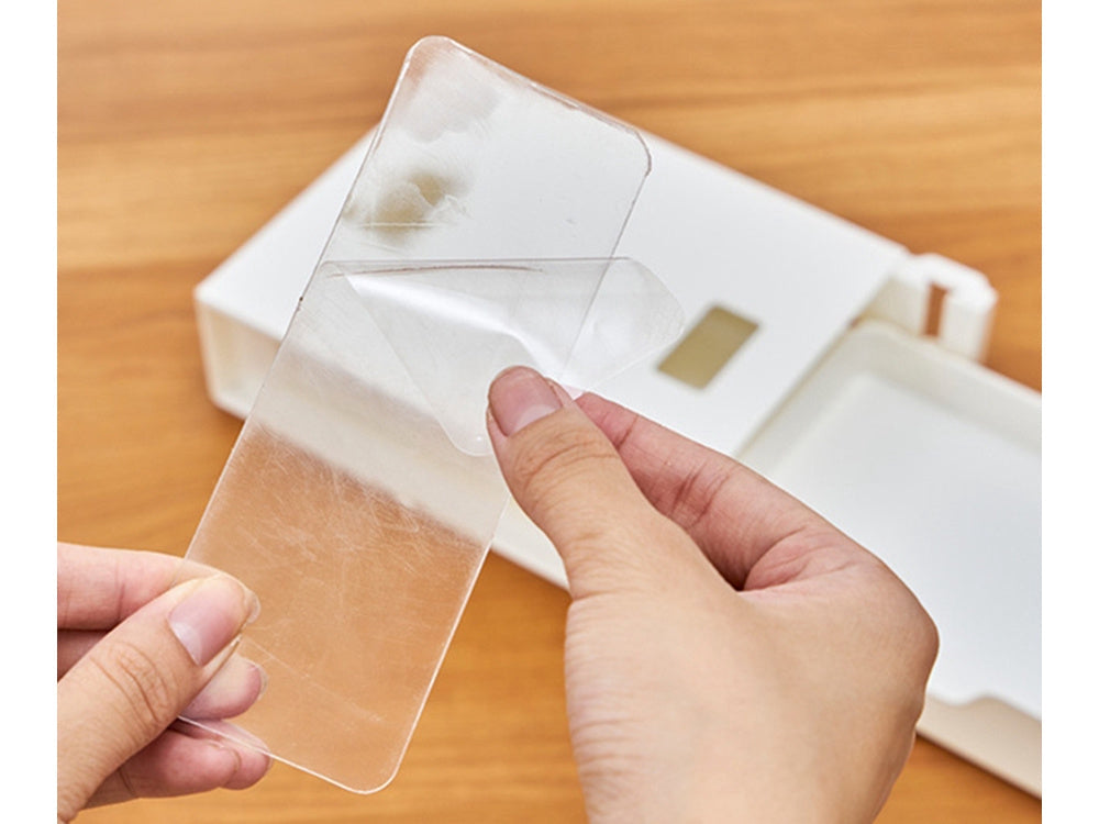 Skrivbordslåda under bordsskiva 4 fack självhäftande plast 40,5 cm