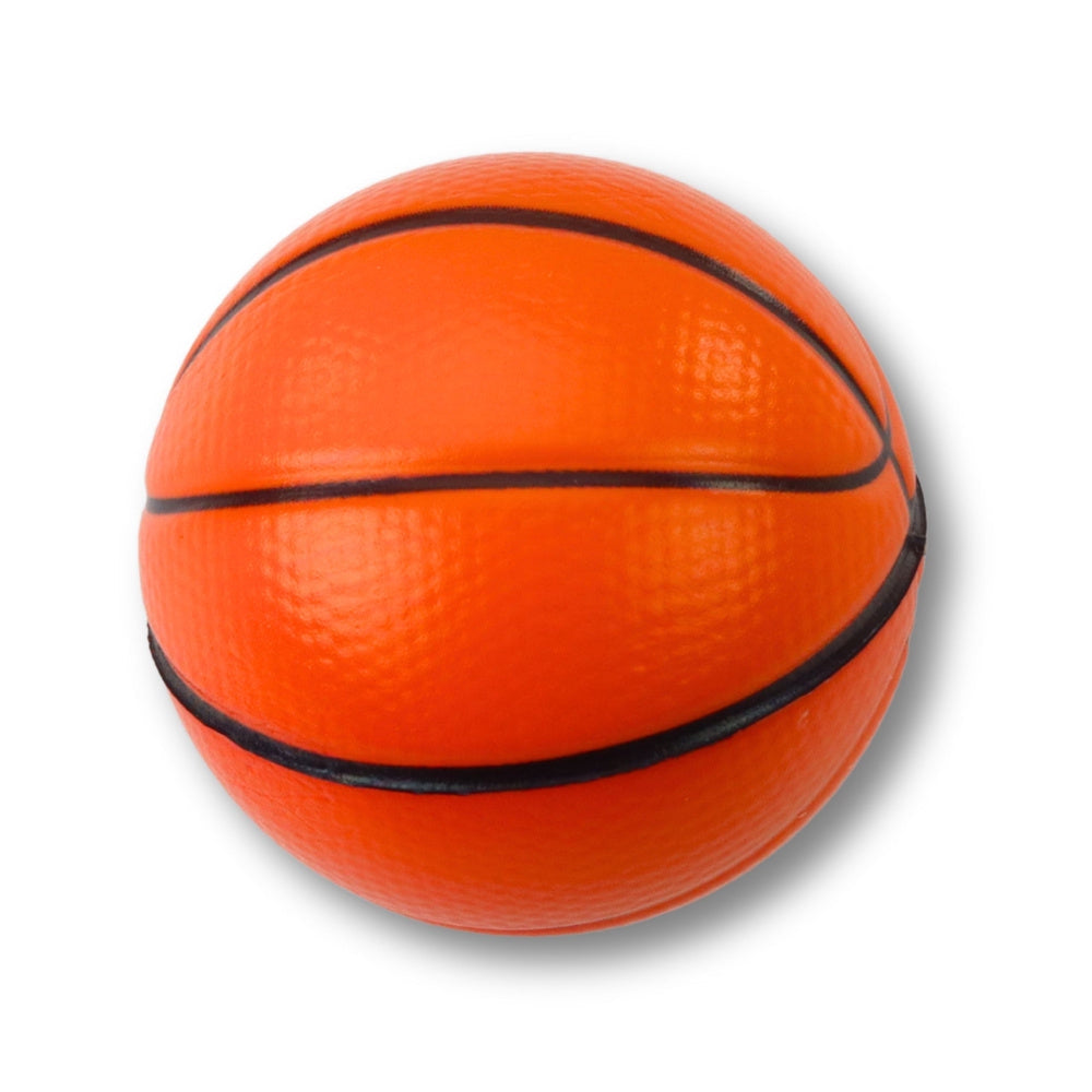 Skumbollar mjuka 6 cm 4-pack sportbollar fotboll/basket/tennis/baseboll