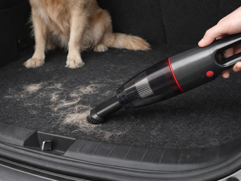 Sladdlös handdammsugare 4–6 kPa 350 ml USB-C svart med munstycken