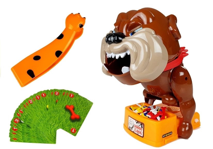 Sällskapsspel Bad Dog Game Steal His Food Bones med tärning