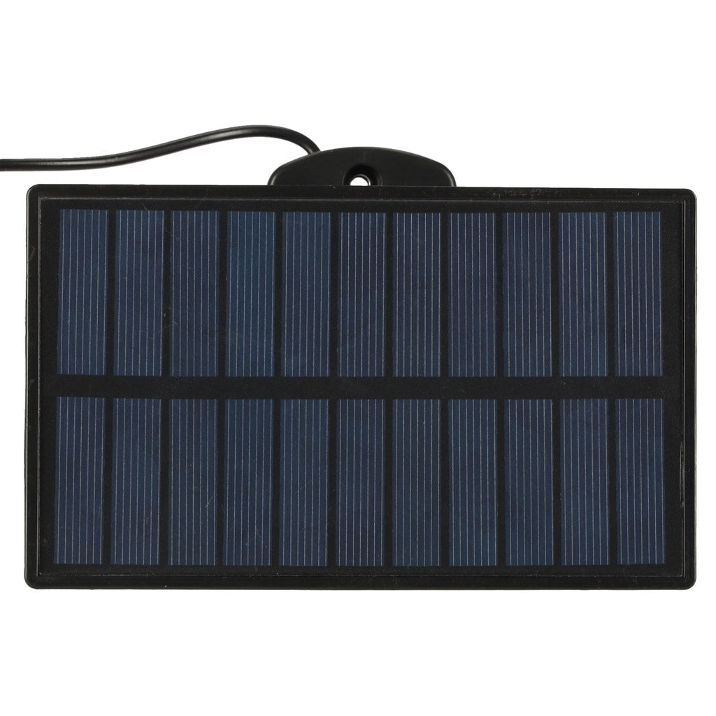 Solcellsdriven LED-utomhuslampa 3W med rörelsesensor och skymningssensor