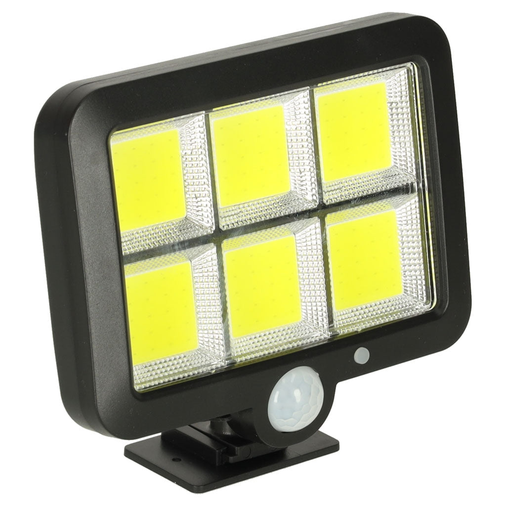 Solcellslampa 120 LED med rörelse- och skymningssensor 6-10 h