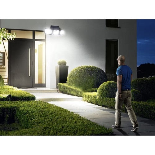 Solcellslampa utomhus 180 LED 550 lm med rörelse- & skymningssensor
