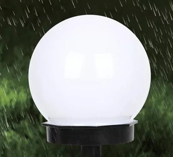 Solcellslampor trädgårdspett LED kallvit IP44 6-pack 35 cm