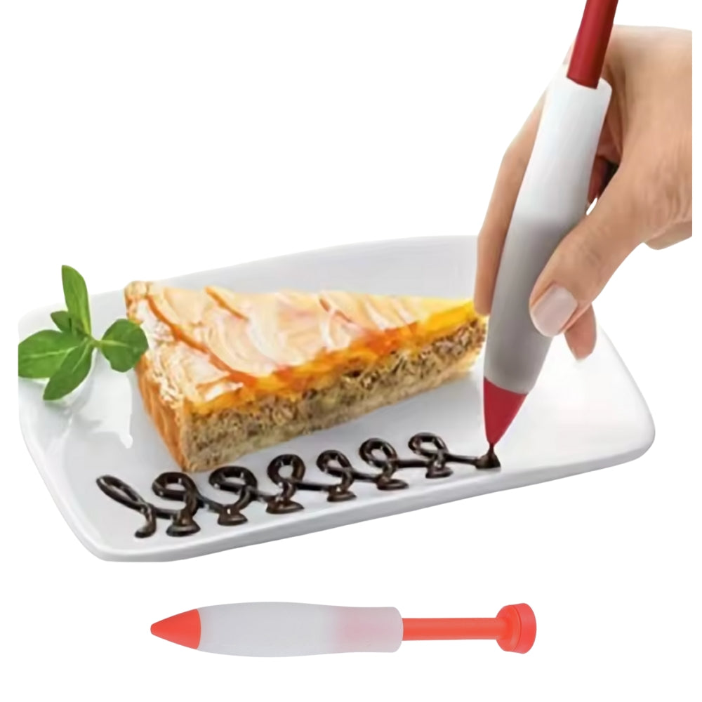 Spritsspruta / Dekorationspenna – För Tårta, Dessert & Kakor