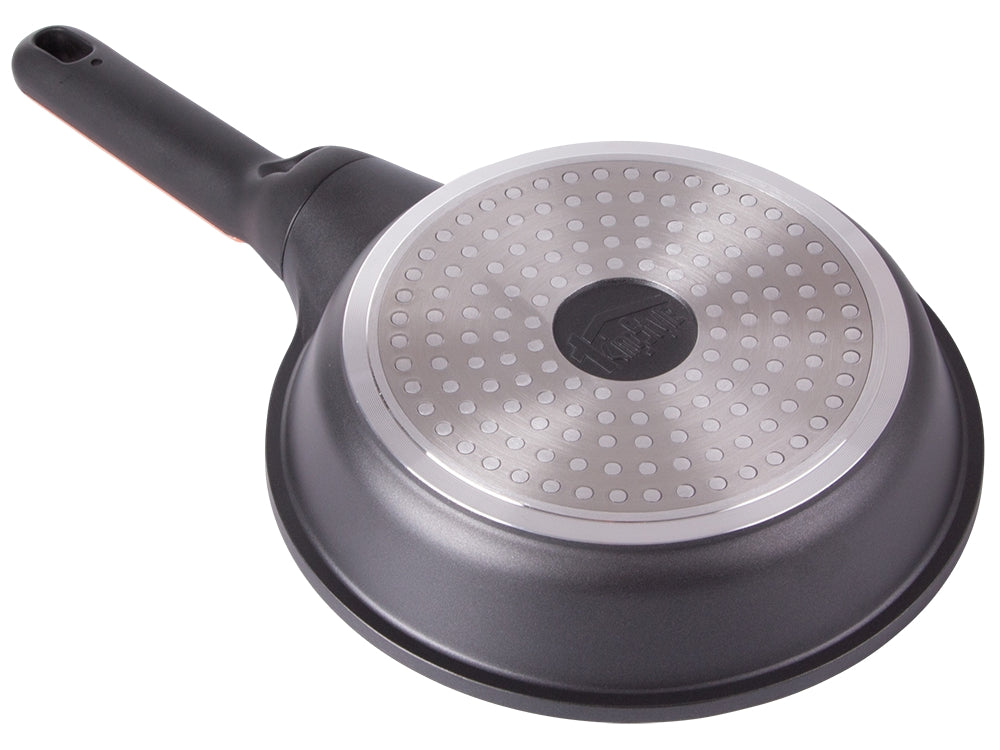 Stekpanna 20 cm non-stick gjuten aluminium svart för induktion