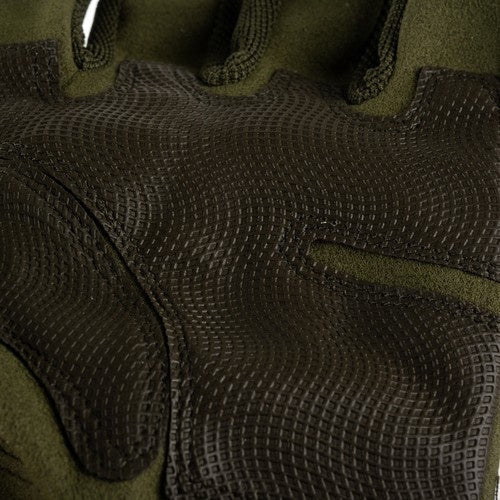 Taktiska handskar touchscreen femfinger khaki storlek L 1 par