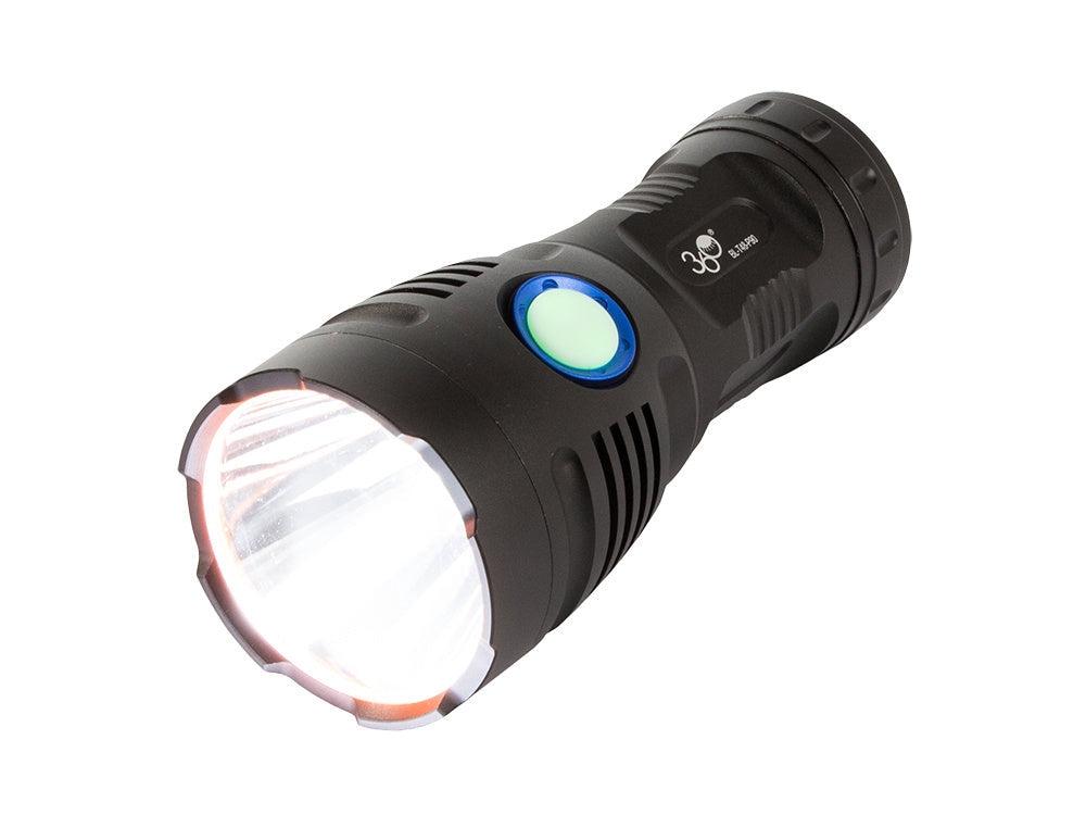 Taktisk ficklampa CREE XHP90 + COB 5000 lm USB-C IPX5