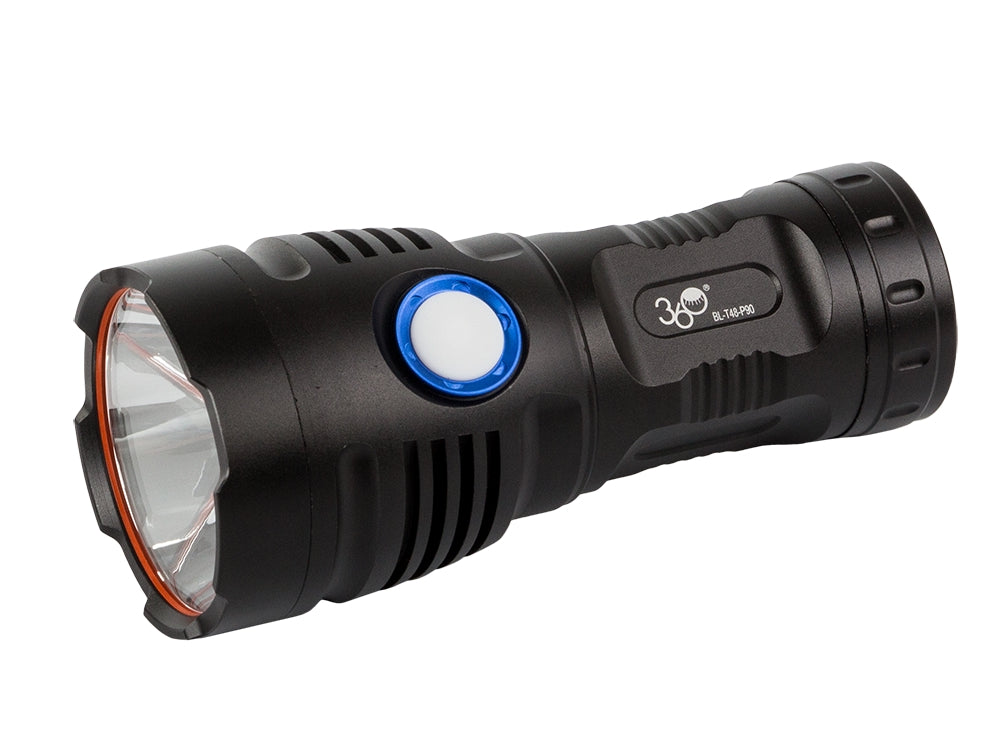 Taktisk ficklampa CREE XHP90 + COB 5000 lm USB-C IPX5