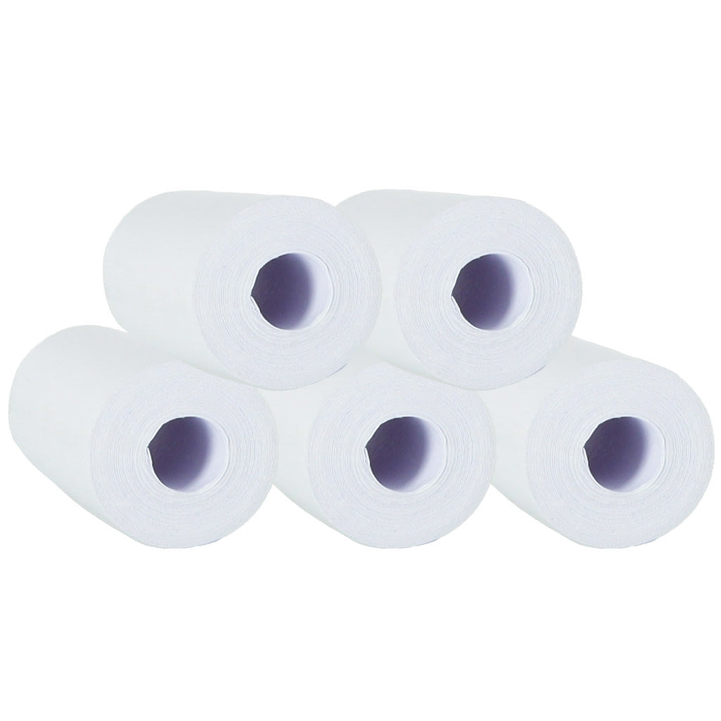 Termiska pappersrullar 5,7 cm x 4,5 m 5-pack för minisrivare