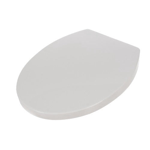 Toalettlock mjukstängande universell vit PP 44x37 cm 6-23 cm hålavstånd
