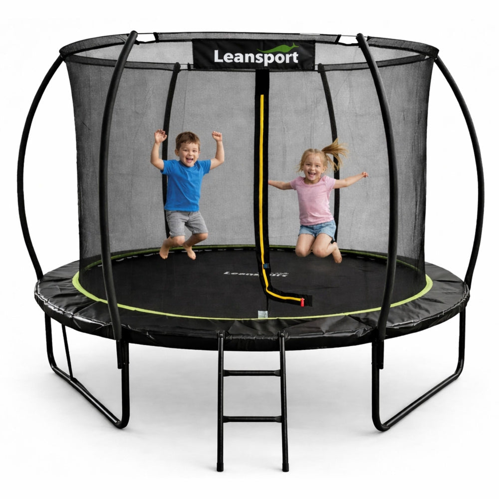 Trampolin 183 cm med säkerhetsnät 150 cm, max 150 kg