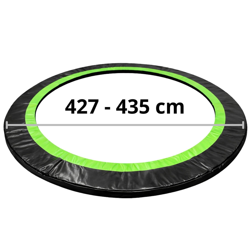 Trampolinfjädringsskydd 14 ft (427–435 cm) 10 mm skum, UV-tåligt