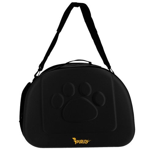 Transportväska husdjur EVA-skum svart max 6 kg 43x32x27 cm