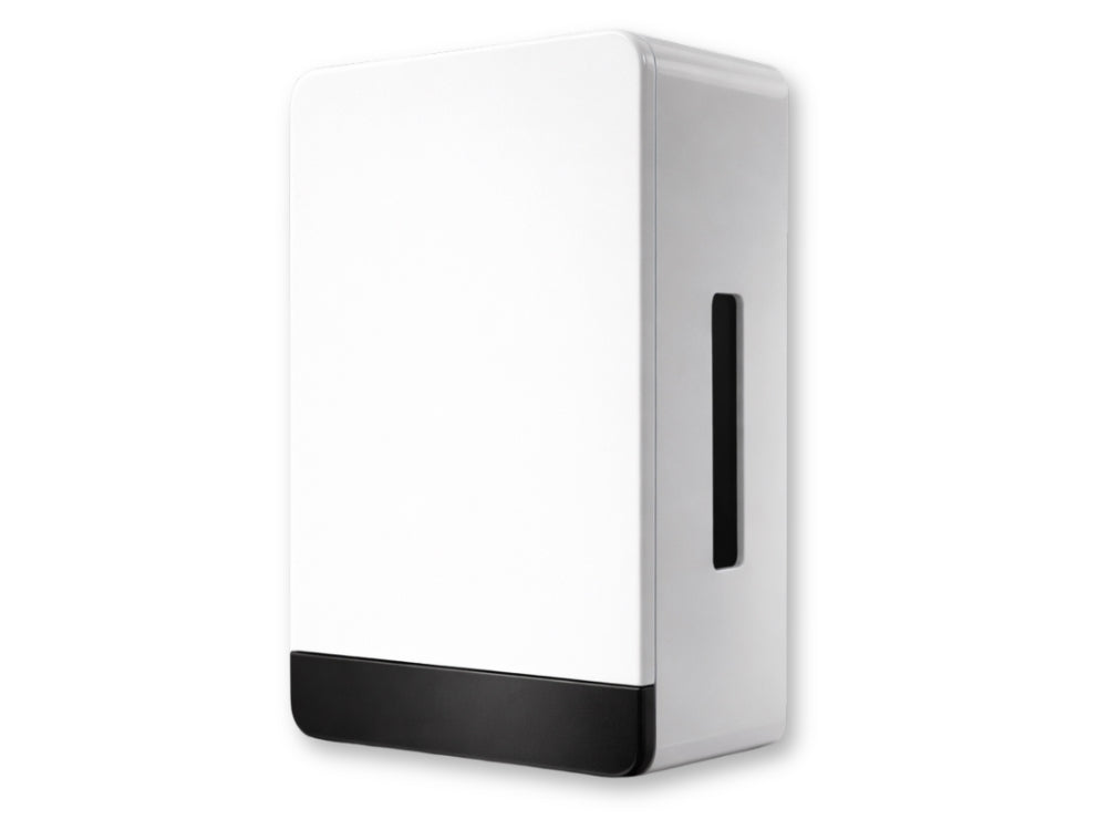 Trådbunden dörrklocka 230 V 80 dB ding-dong vit 12x7x4 cm