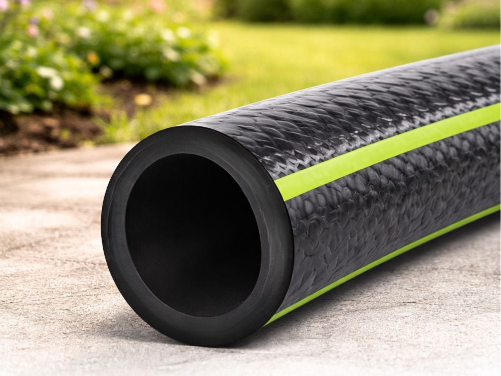 Trädgårdsslang 1/2 tum 30 m 3-lagers PVC/gummi UV-resistent
