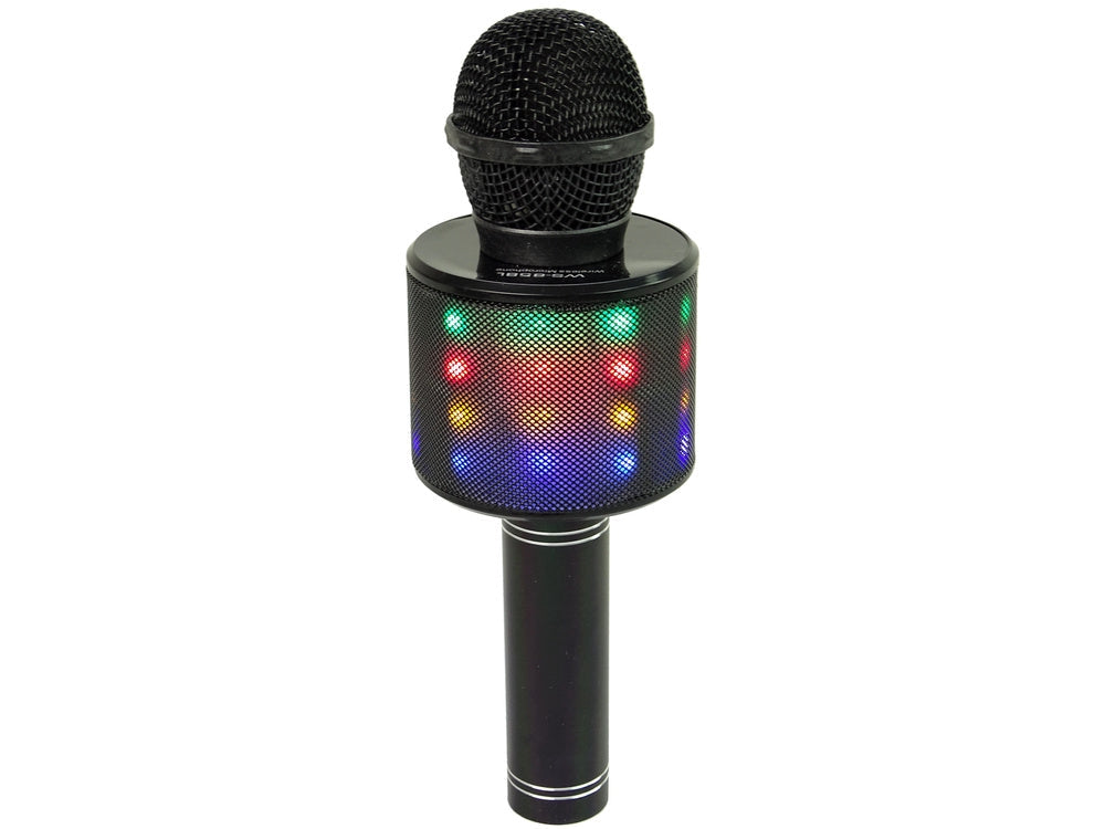 Trådlös karaoke-mikrofon Bluetooth med högtalare och LED, 5W