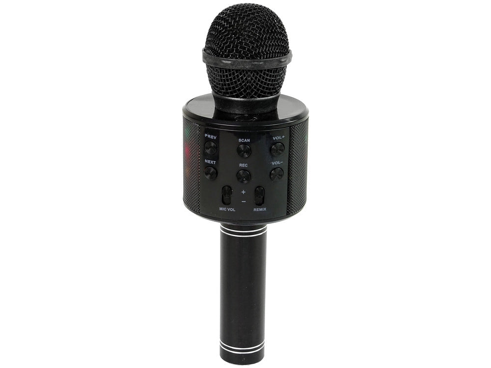 Trådlös karaoke-mikrofon Bluetooth med högtalare och LED, 5W