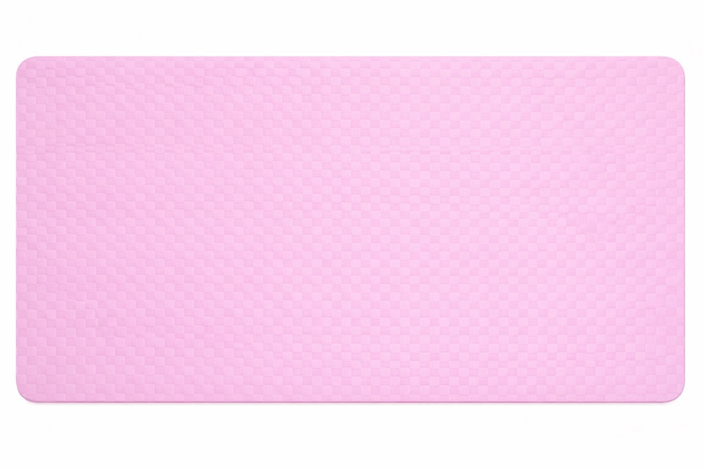 Träningsmatta yoga 180x60 cm 1 cm tjock rosa