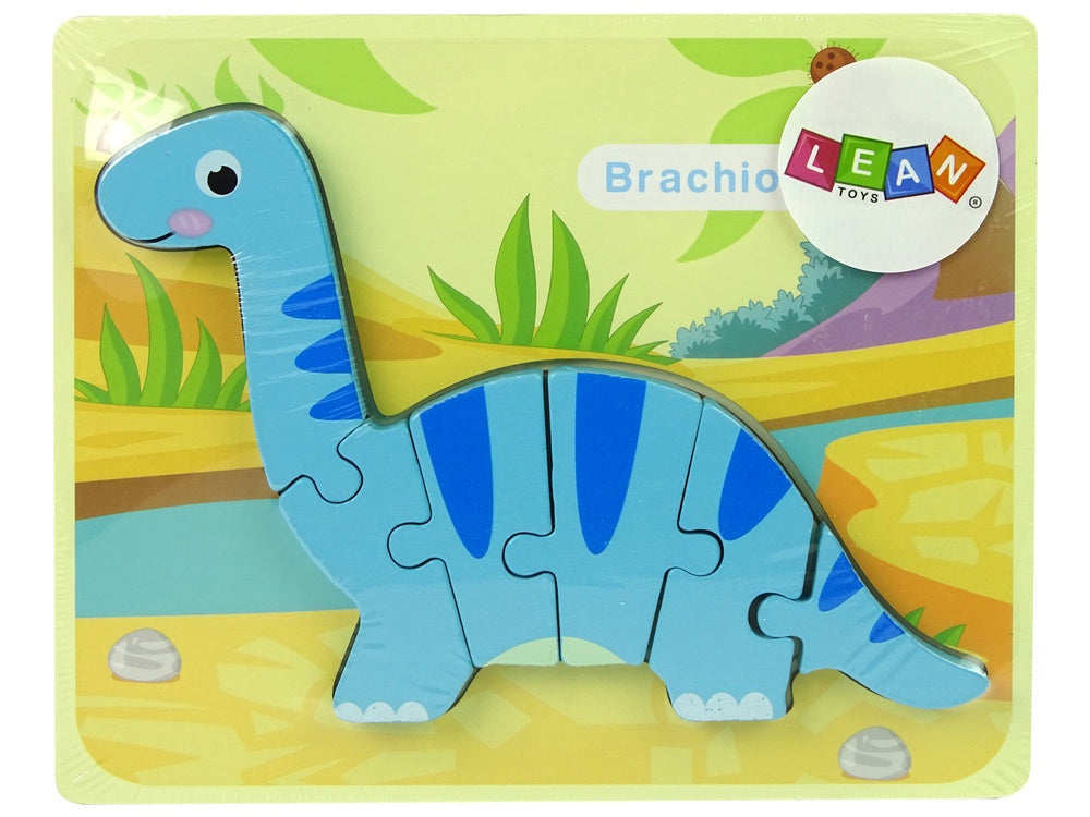 Träpussel dinosaurie Brachiosaurus 5 mm, från 3 år, EN71
