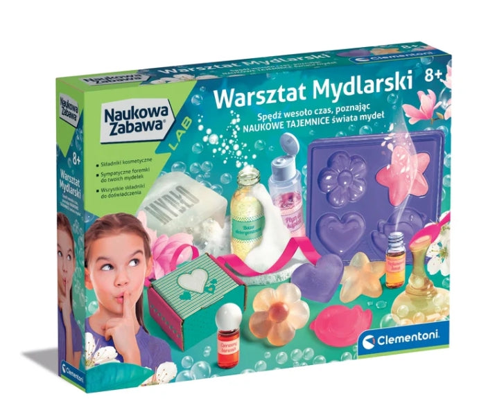 Tvåltillverkningskit för barn 8+ med naturliga ingredienser