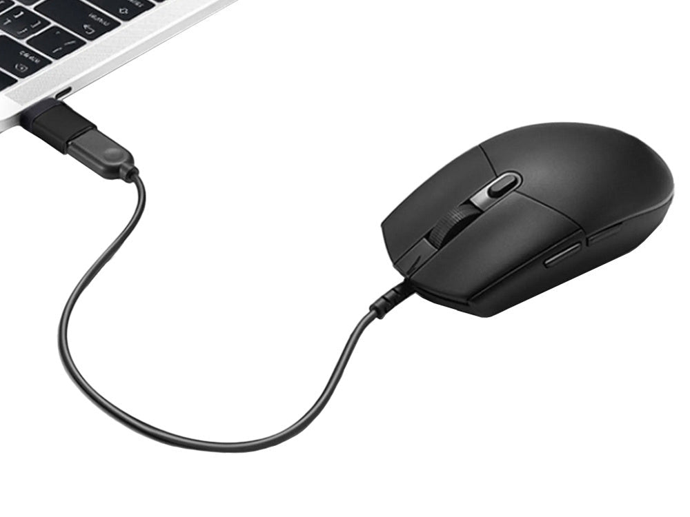 USB-C till USB-A 3.0 OTG-adapter svart 1,5x3 cm med lanyard