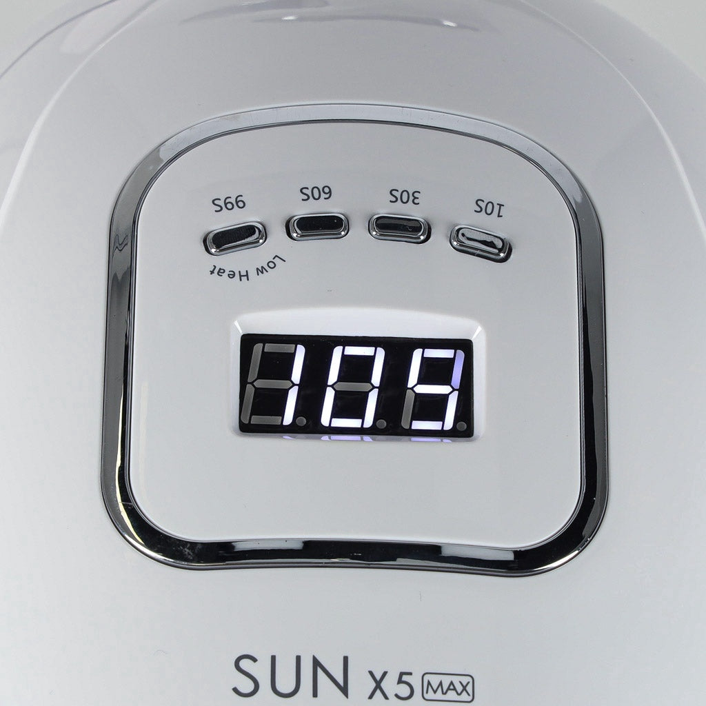 UV LED nagellampa 150W 45 LED med timer & rörelsesensor vit