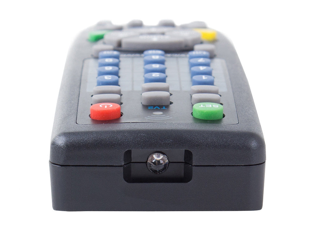 Universalfjärrkontroll för TV/DVD/VCR/CD/SAT/AUX svart