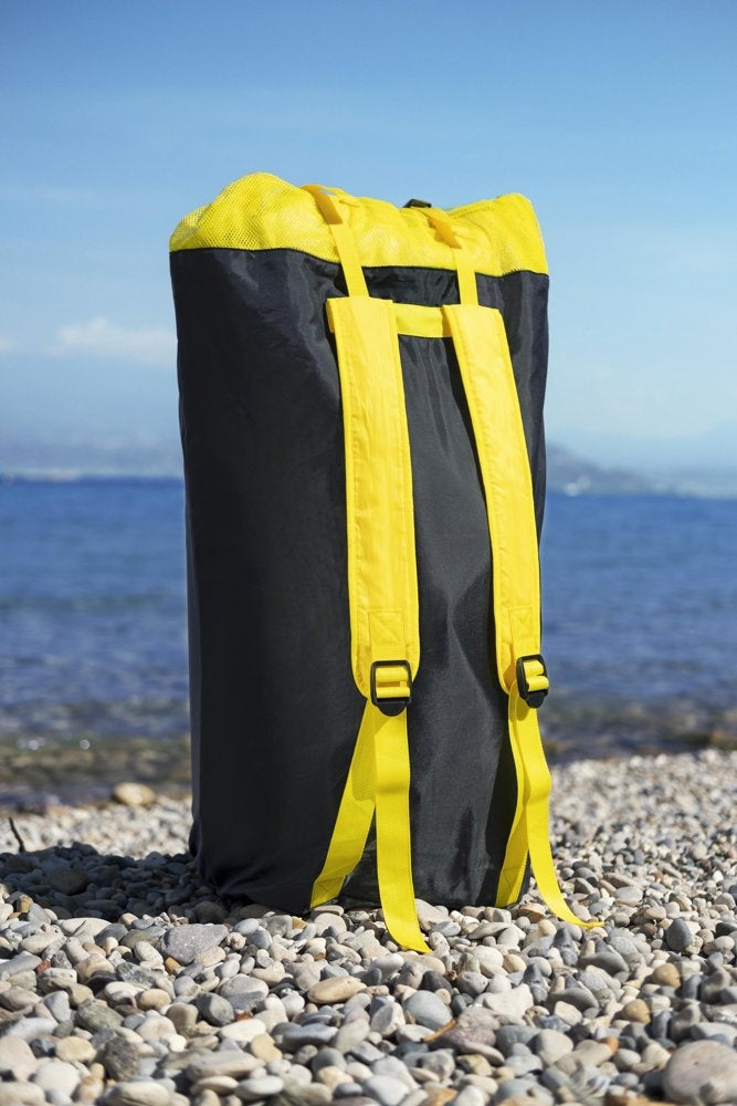 Uppblåsbar SUP 320x76x12 cm med kajaksits, paddel, pump och ryggsäck