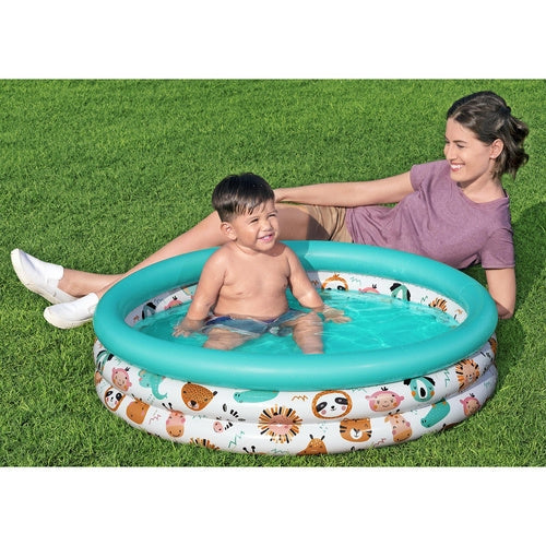 Uppblåsbar barnpool 102x25 cm PVC 101 L från 2 år