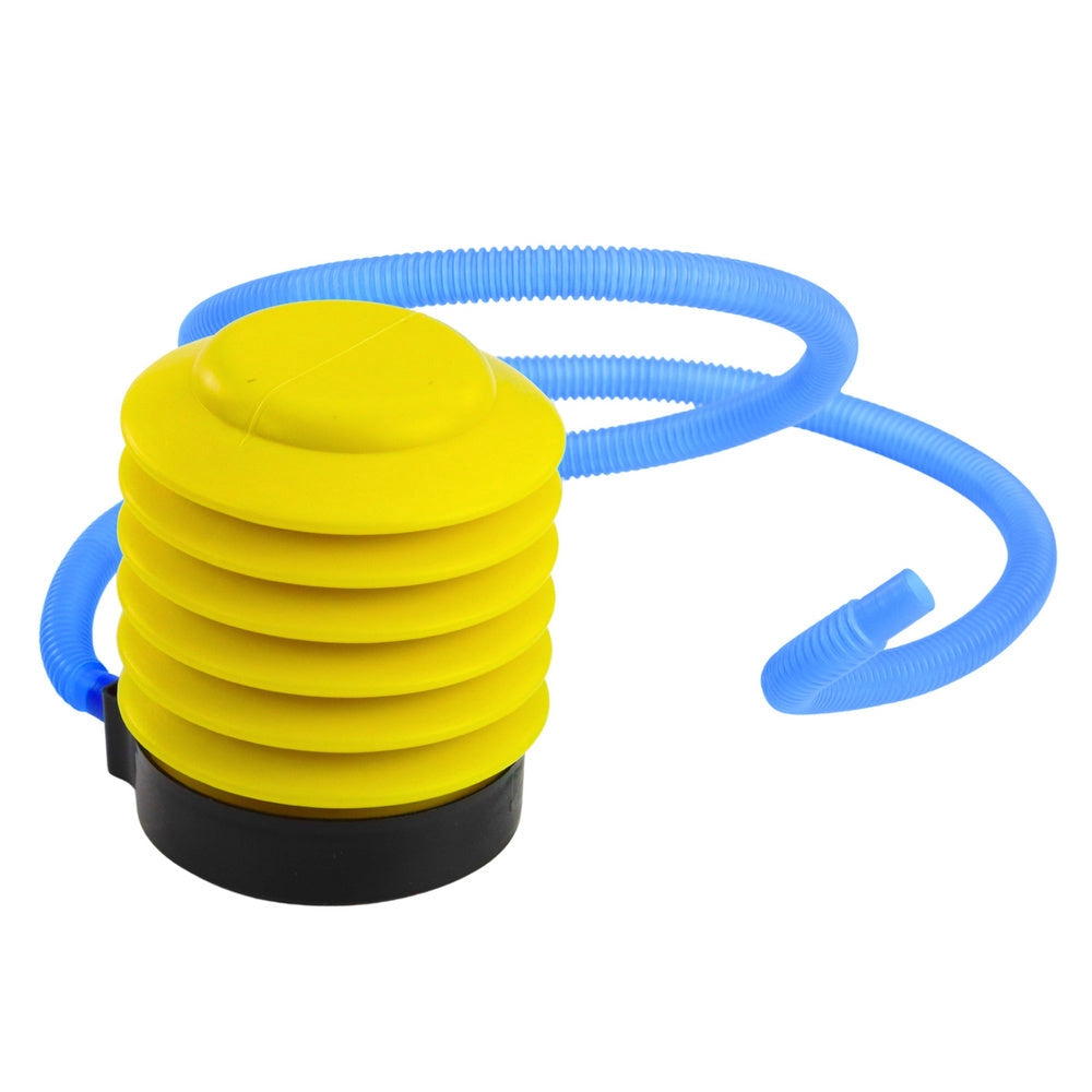 Uppblåsbar hoppboll haj i plysch 50 cm med fotpump, 1-pack