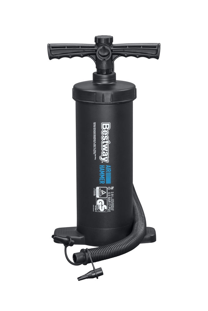 Uppblåsbar kajak 2-person 330x86 cm 200 kg med paddlar pump väska