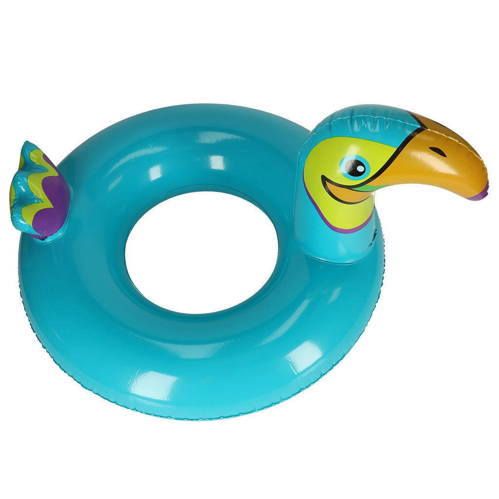 Uppblåsbar simring toucan 70 cm för barn 6+ max 40 kg