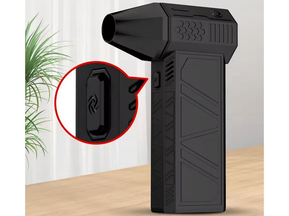 Uppladdningsbar blåsmaskin för damm 130000 rpm, 52 m/s, 4000 mAh USB