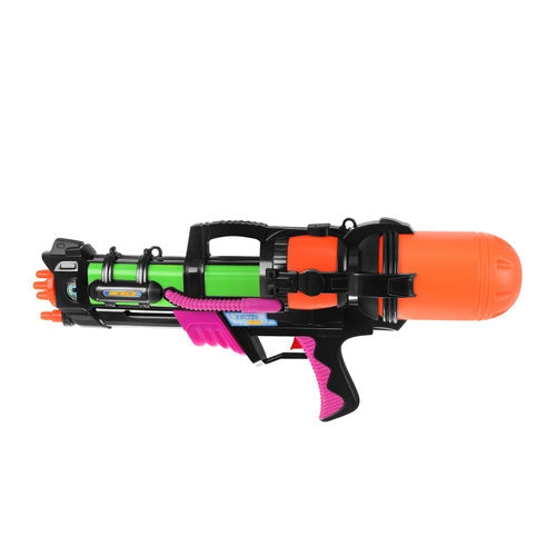 Vattenpistol 60 cm 1,25 l tank 6 m räckvidd med axelband