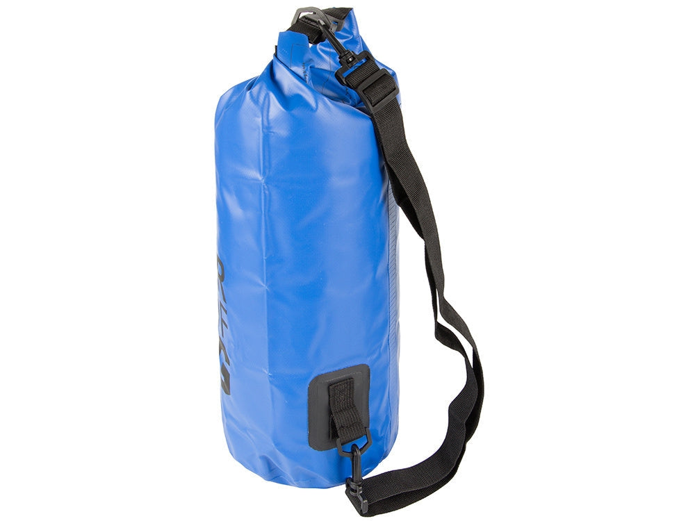 Vattentät dry bag 30 L blå 70x37 cm med rem roll-top