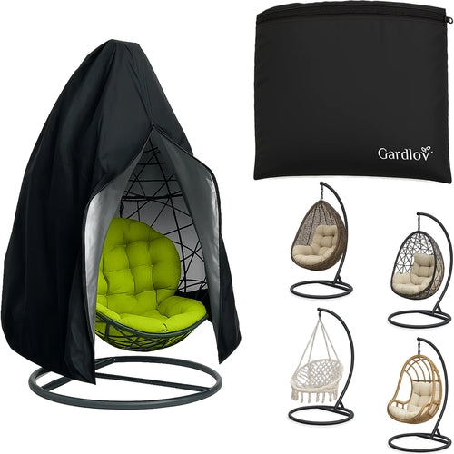 Vattentätt överdrag för hängstol/cocoon-swing 168x115 cm med UV-skydd