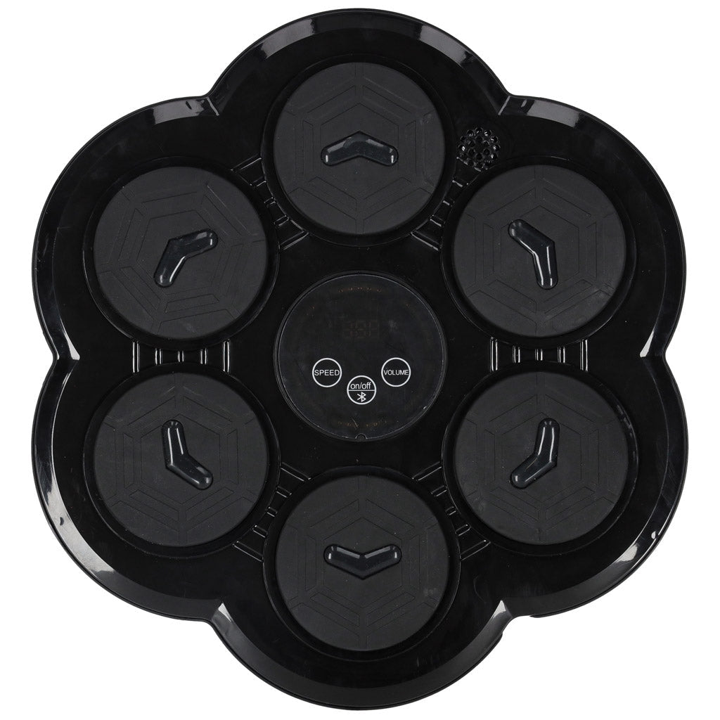 Väggmonterad boxningssköld med Bluetooth, LED och poängräkning, USB