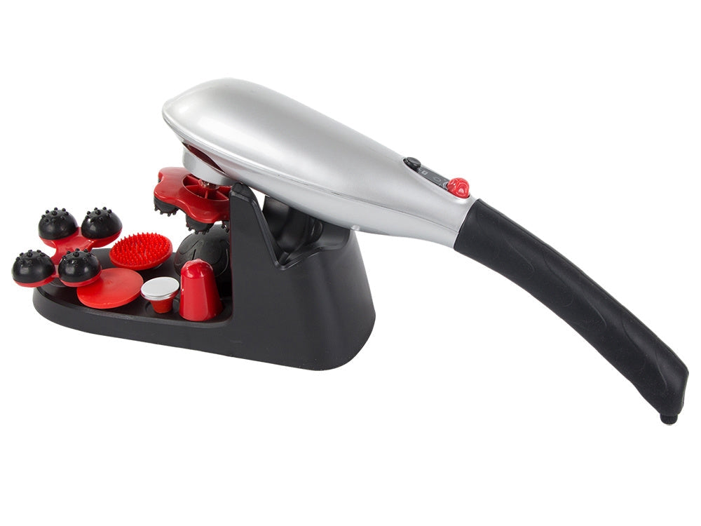 Vibrationsmassager med 7 massagehuvuden uppladdningsbar 41 cm
