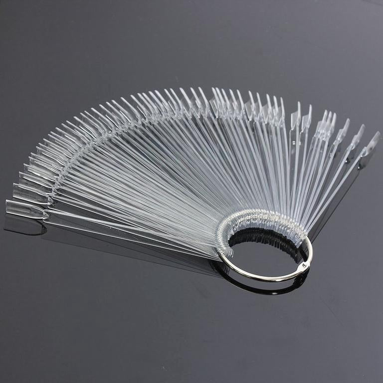 Visningstippar i plexi på ring 50-pack, 10,5 cm diameter