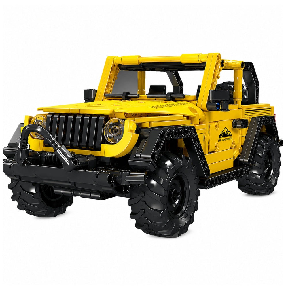 Wrangler off-road bil byggsats 746 delar ABS-plast 30,4 cm