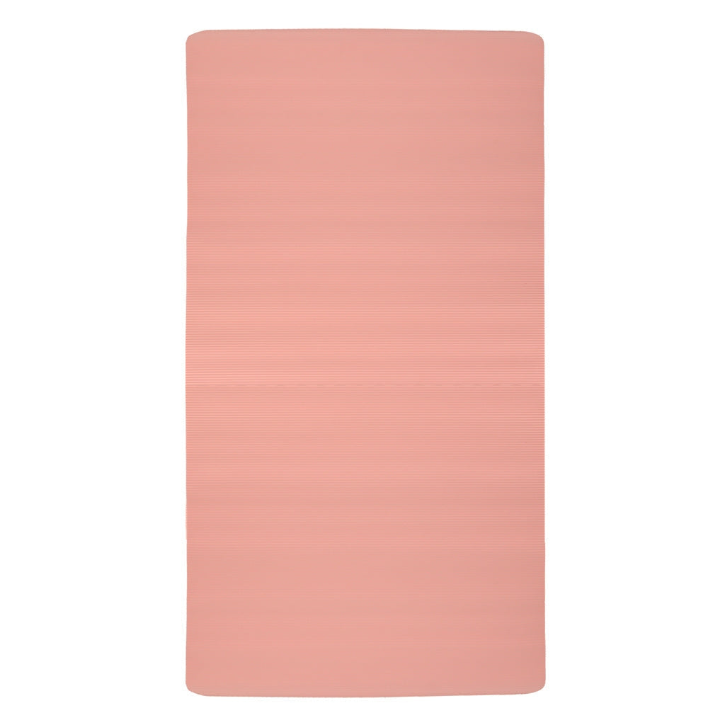Yogamatta/träningsmatta 185x83x1,5 cm halkfri med bärväska rosa