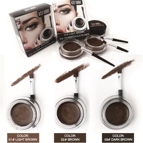 Ögonbrynsgel med borste 2,8 g – kan även användas som eyeliner