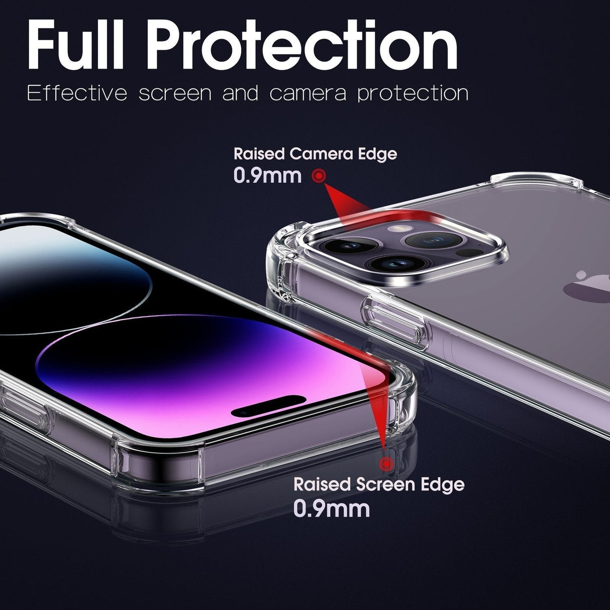 iPhone 15 Pro Silikon Shockproof Skal