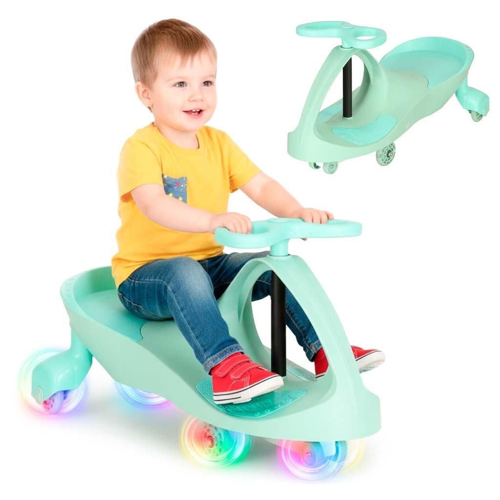 Åkbil Gravity Car med LED-hjul, gummihjul, max 80 kg